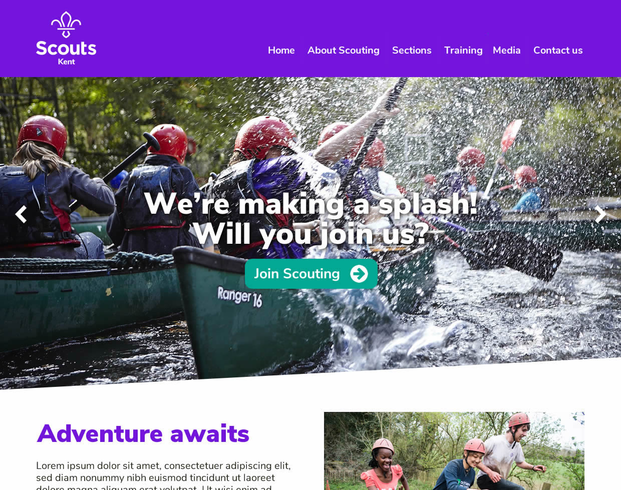 Scout life template